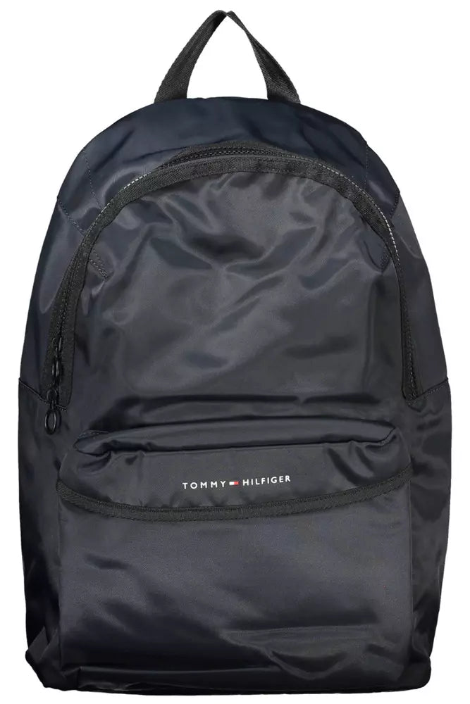 Tommy Hilfiger Blue Polyester Men Backpack - Ora And Co.