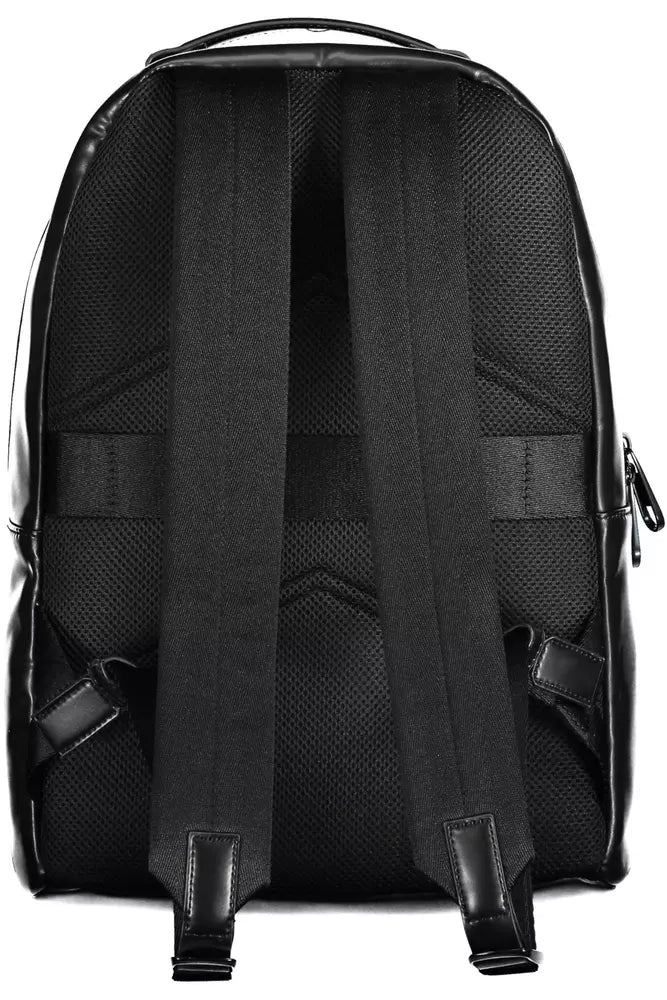 Calvin Klein Black Polyester Men Backpack - Ora And Co.