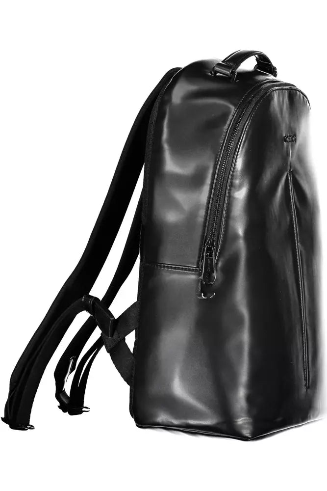 Calvin Klein Black Polyester Men Backpack - Ora And Co.