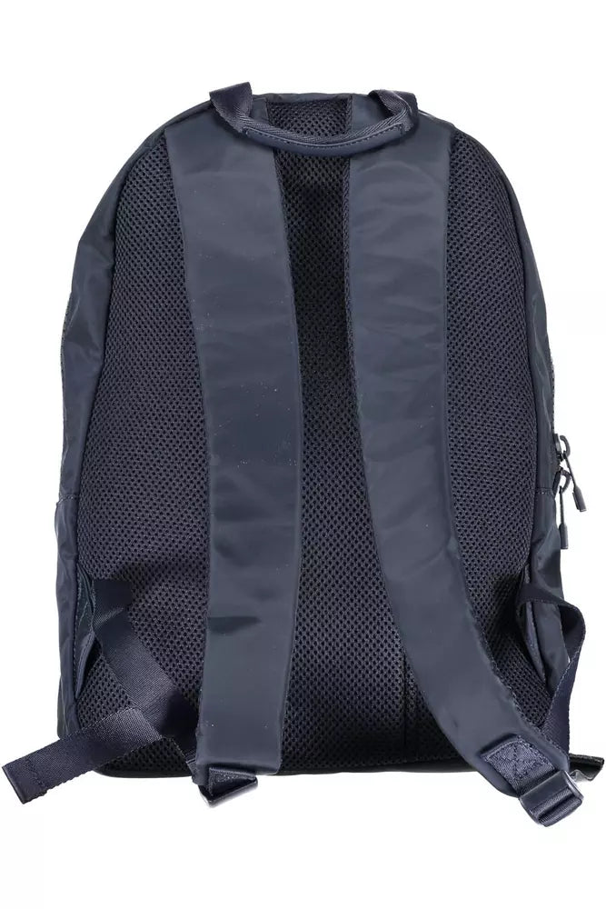 Tommy Hilfiger Blue Polyester Men Backpack - Ora And Co.