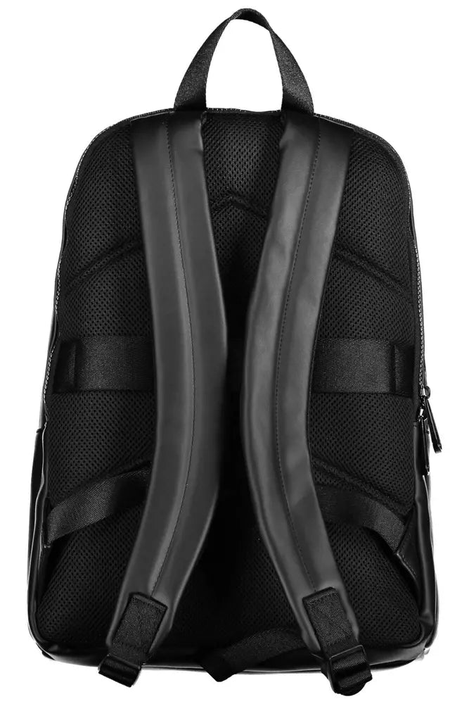 Calvin Klein Black Polyester Men Backpack - Ora And Co.