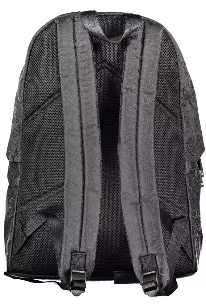 Calvin Klein Black Polyester Men Backpack - Ora And Co.