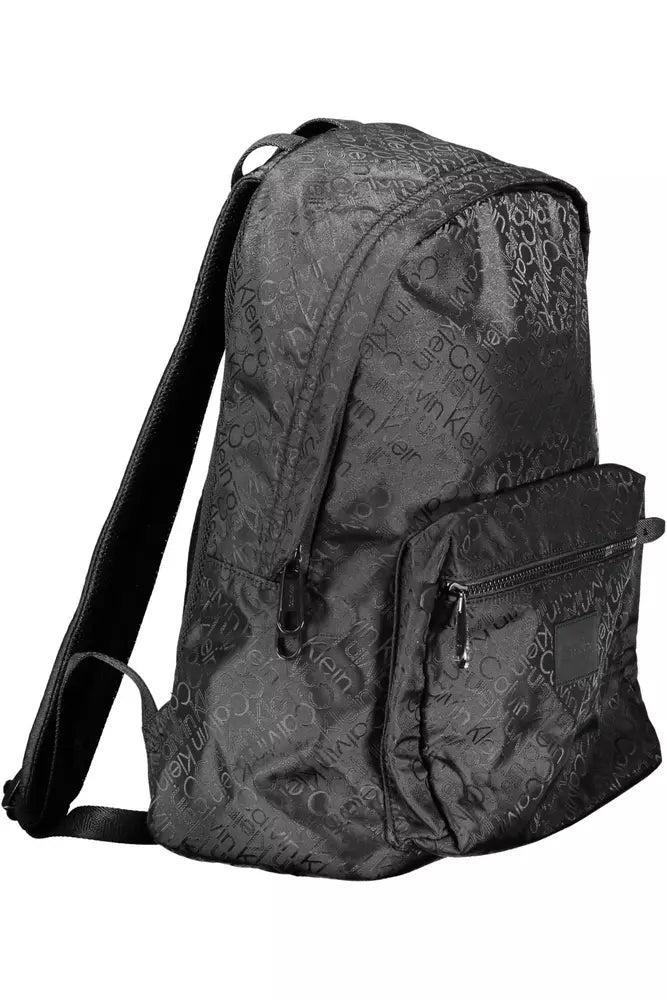 Calvin Klein Black Polyester Men Backpack - Ora And Co.