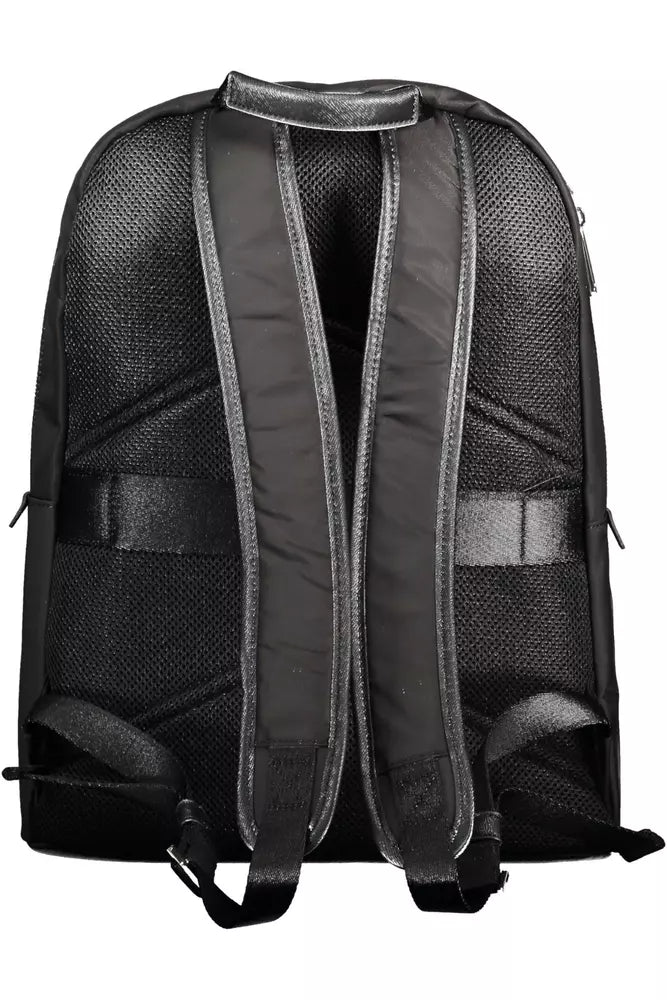 Calvin Klein Black Polyester Men Backpack - Ora And Co.