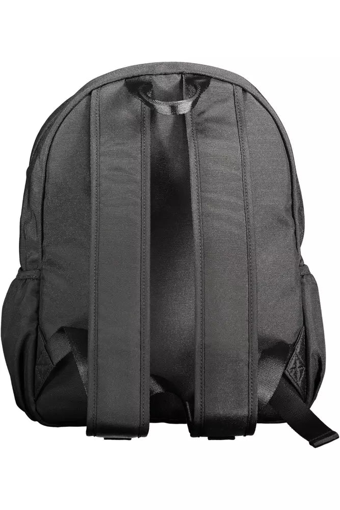 Tommy Hilfiger Black Polyester Men Backpack - Ora And Co.