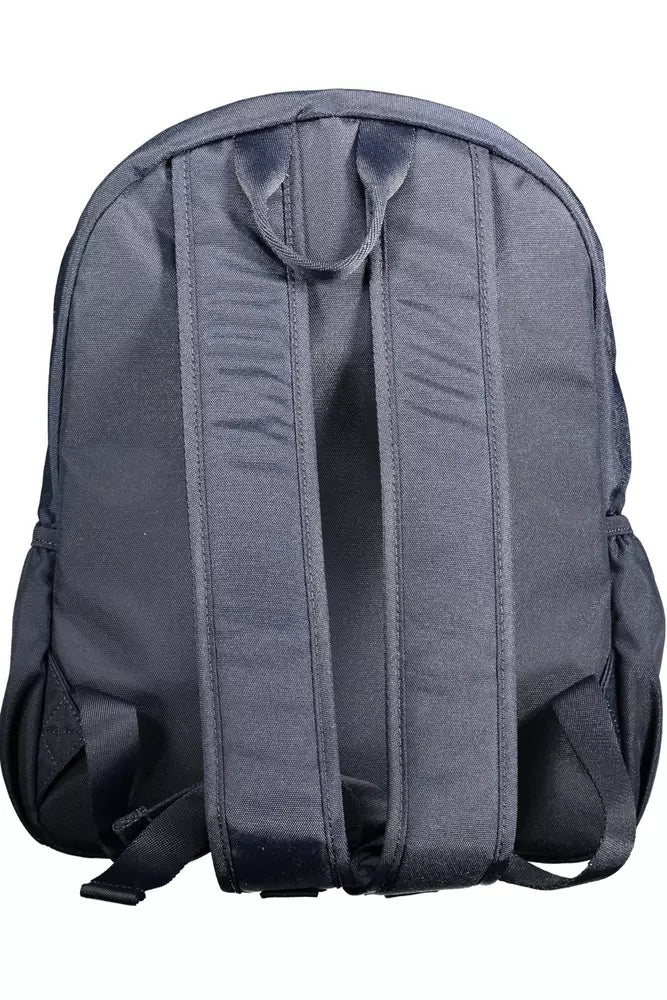 Tommy Hilfiger Blue Polyester Men Backpack - Ora And Co.