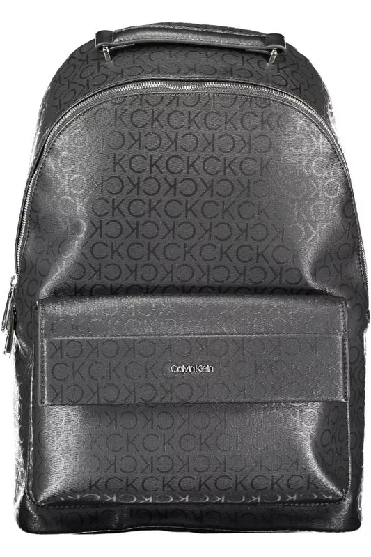 Calvin Klein Black Polyester Men Backpack - Ora And Co.