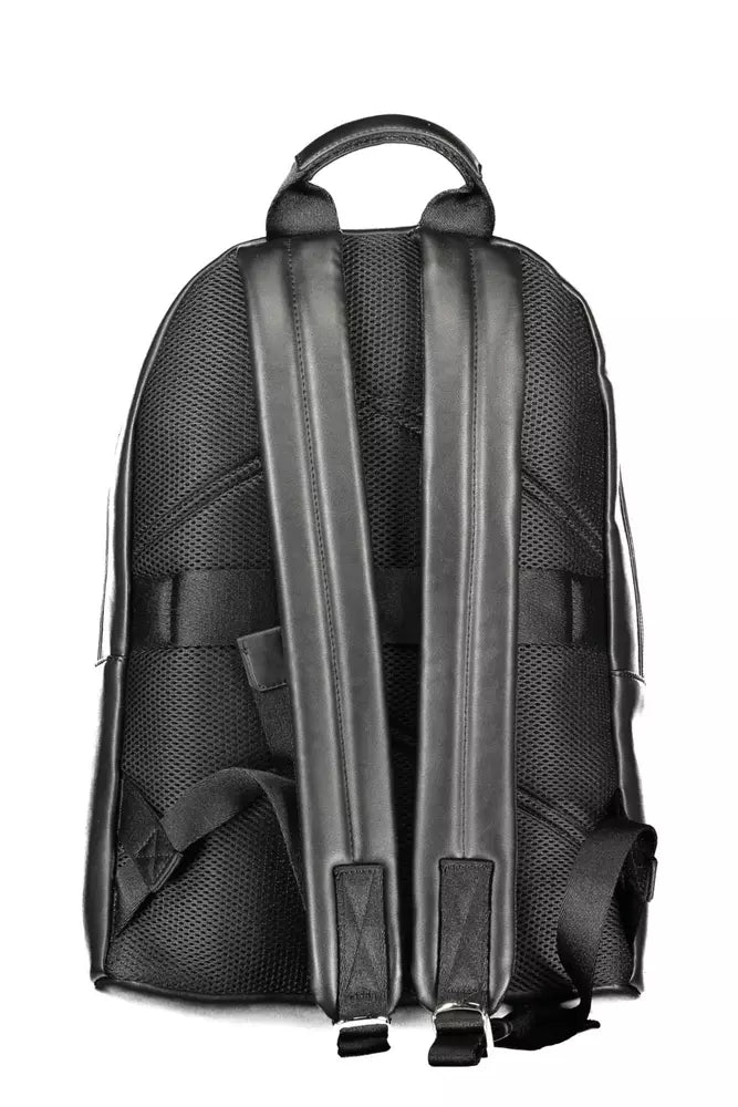 Calvin Klein Black Polyester Men Backpack - Ora And Co.