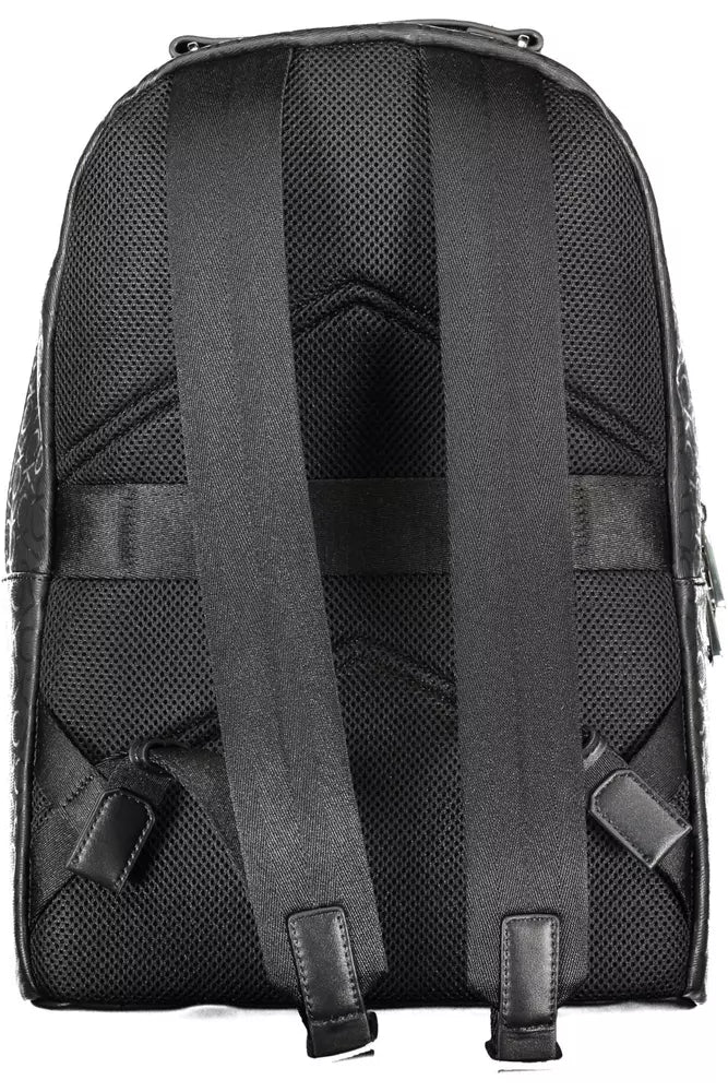 Calvin Klein Black Polyester Men Backpack - Ora And Co.