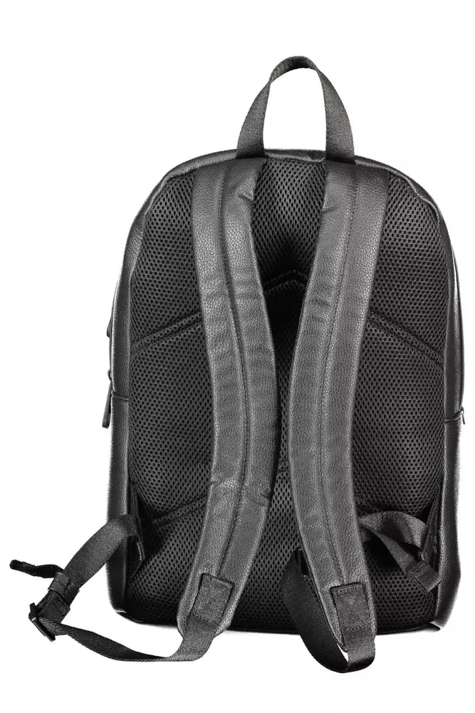 Calvin Klein Black Polyethylene Men Backpack - Ora And Co.