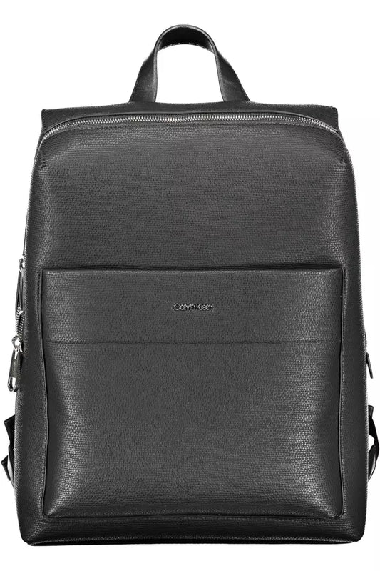 Calvin Klein Black Polyester Men Backpack - Ora And Co.