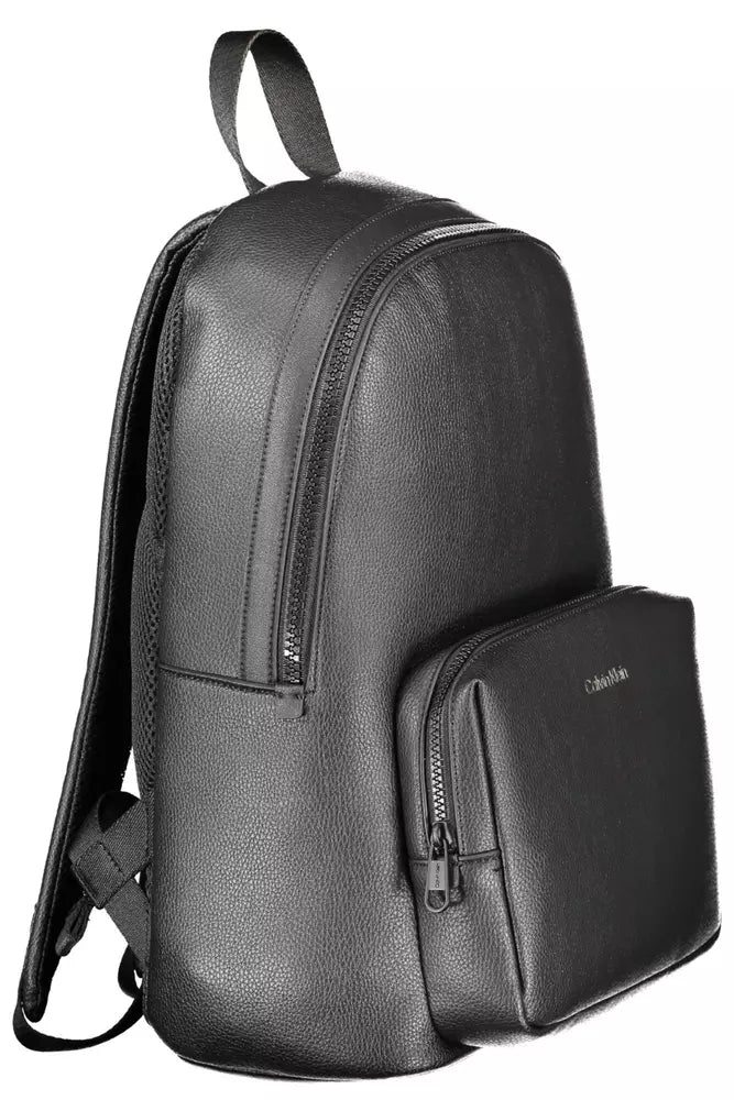 Calvin Klein Black Polyethylene Men Backpack - Ora And Co.