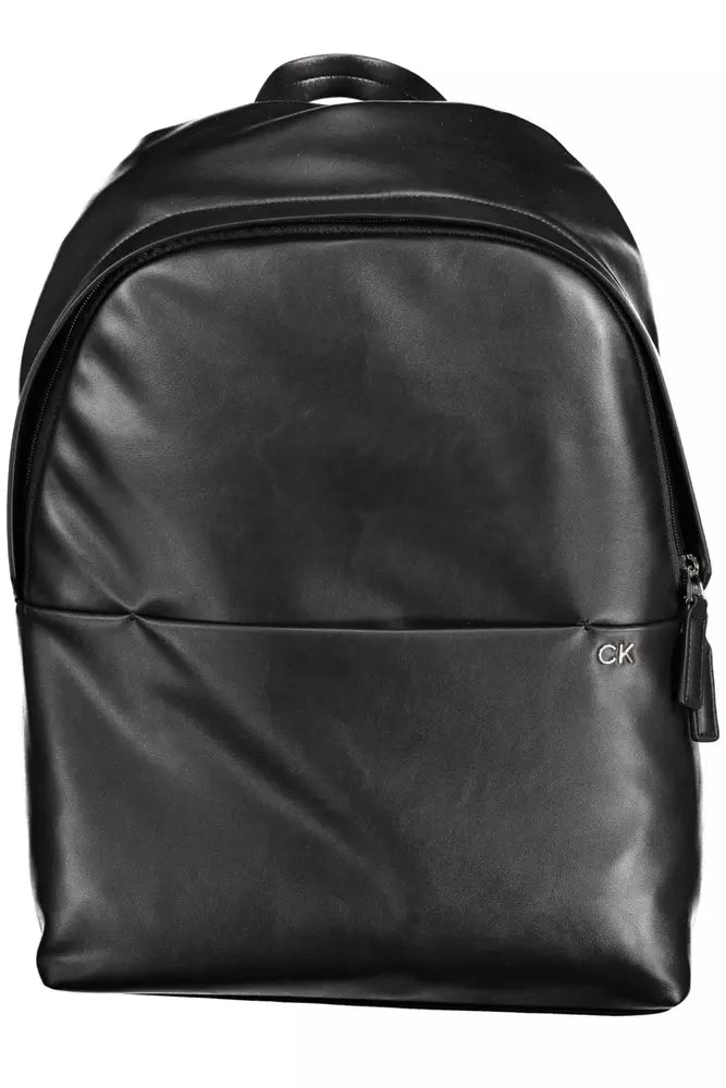 Calvin Klein Black Polyester Men Backpack - Ora And Co.