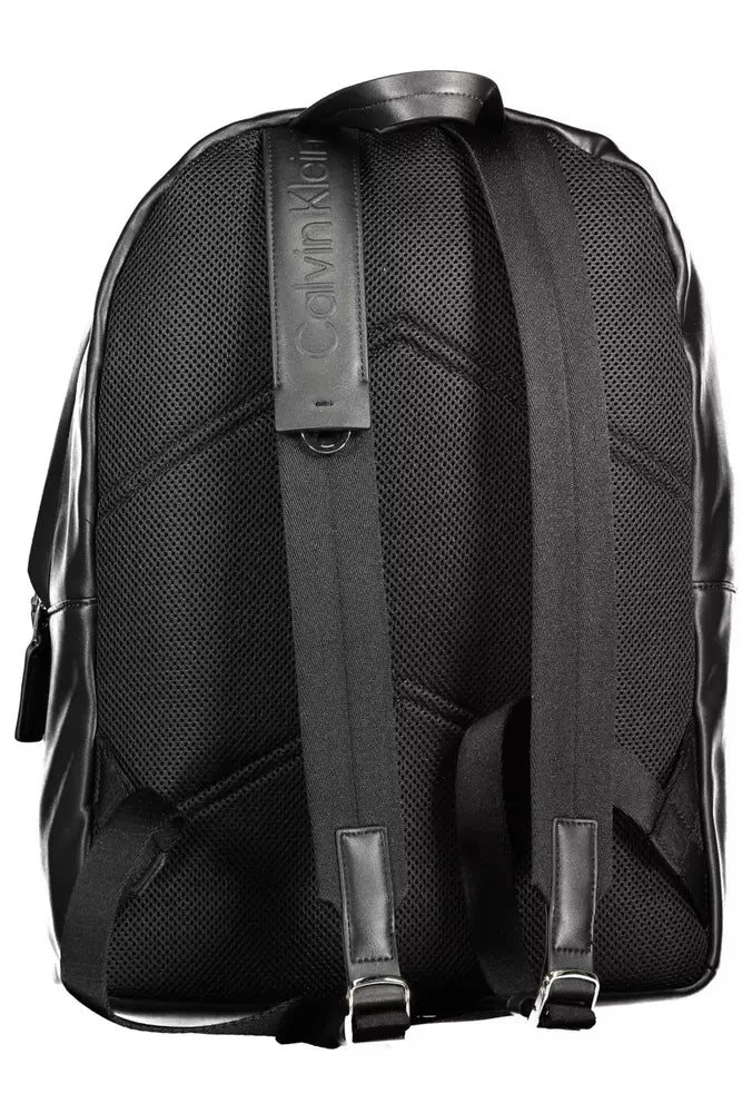 Calvin Klein Black Polyester Men Backpack - Ora And Co.