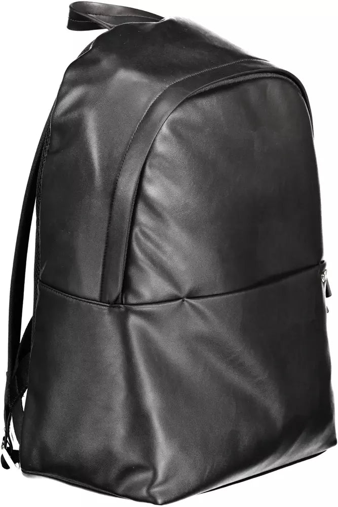 Calvin Klein Black Polyester Men Backpack - Ora And Co.