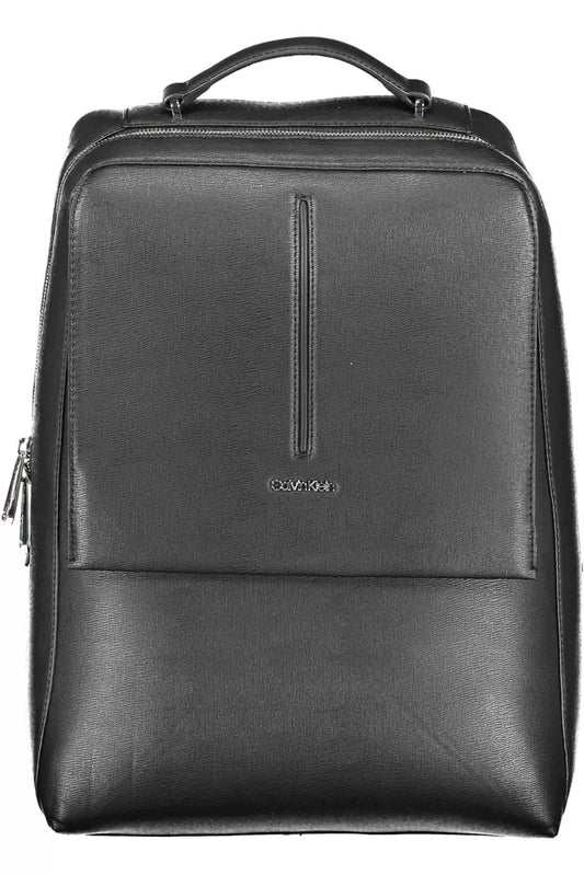 Calvin Klein Black Polyester Men Backpack - Ora And Co.