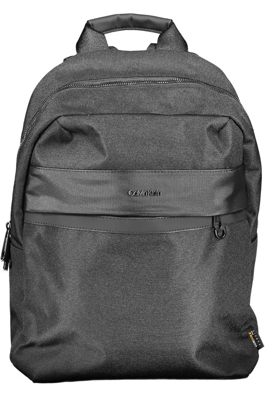 Calvin Klein Black Polyester Men Backpack - Ora And Co.