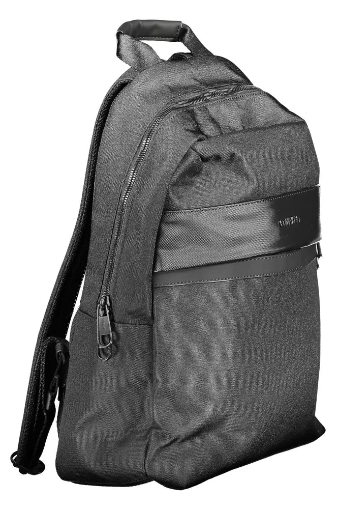 Calvin Klein Black Polyester Men Backpack - Ora And Co.