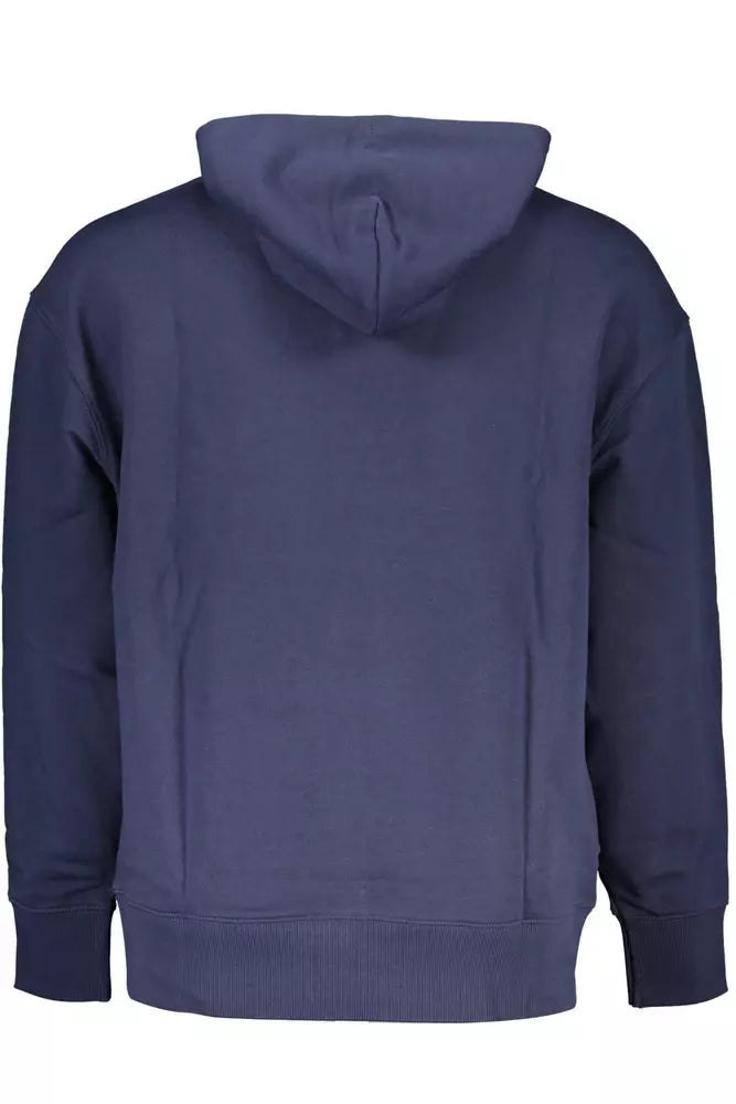 Tommy Hilfiger Blue Cotton Men Sweater - Ora And Co.