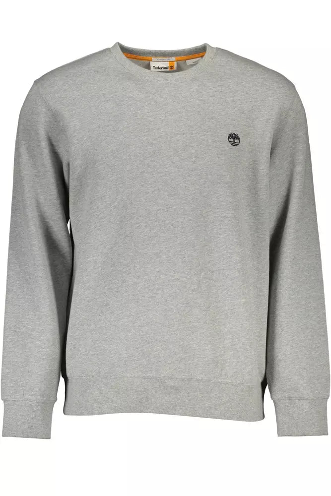 Timberland Gray Cotton Men Sweater - Ora And Co.