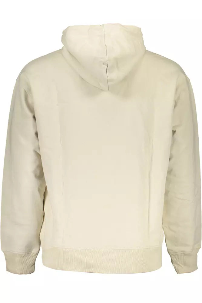 Calvin Klein Beige Cotton Men Sweater - Ora And Co.