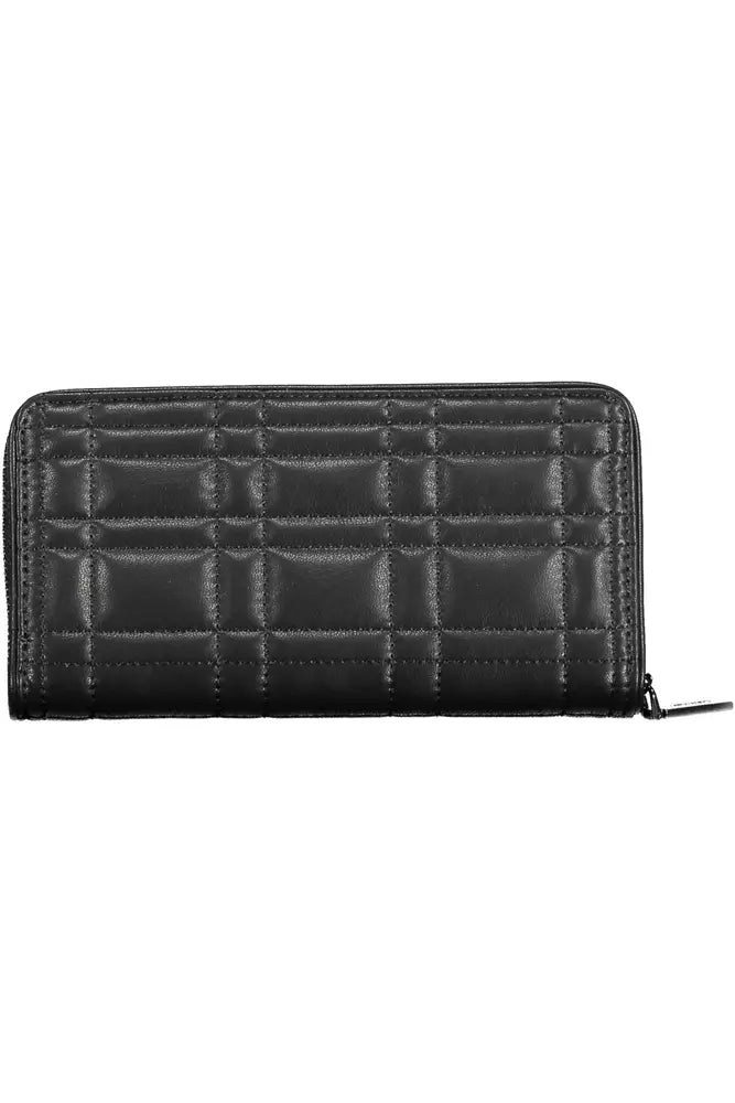 Calvin Klein Black Polyester Women Wallet - Ora And Co.