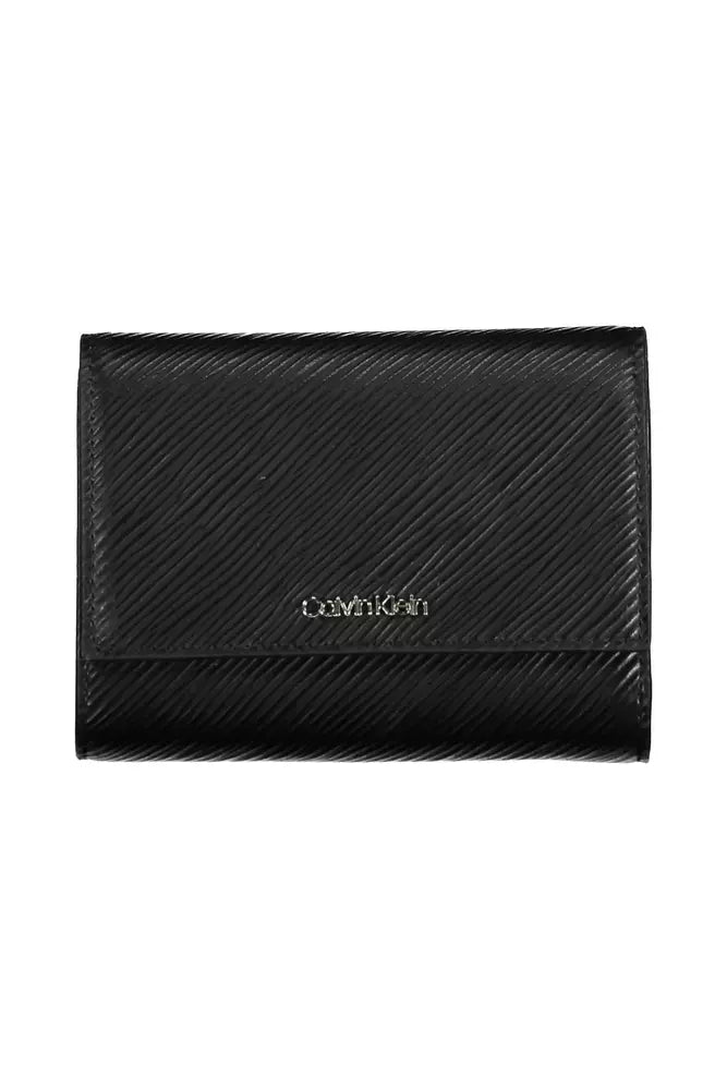 Calvin Klein Black Polyethylene Women Wallet - Ora And Co.