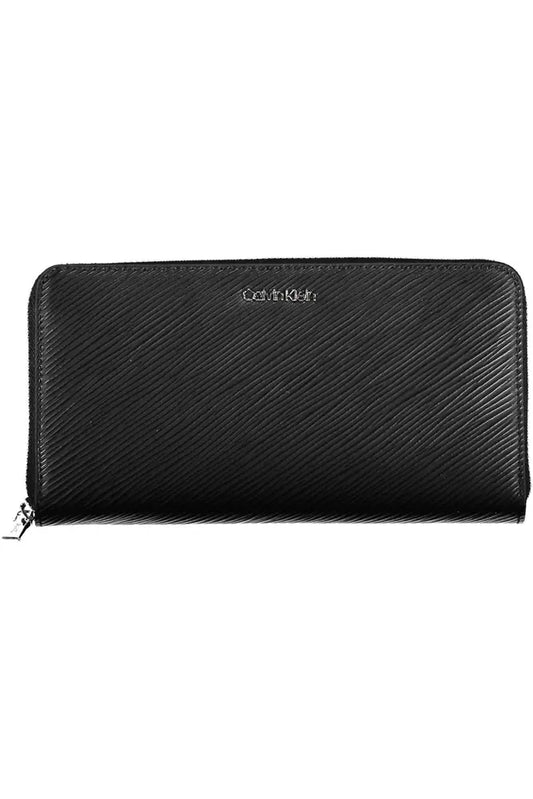 Calvin Klein Black Polyethylene Women Wallet - Ora And Co.