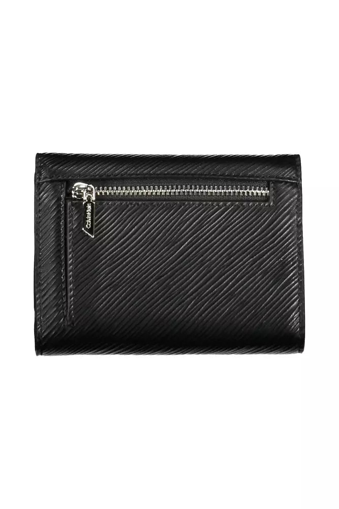 Calvin Klein Black Polyethylene Women Wallet - Ora And Co.