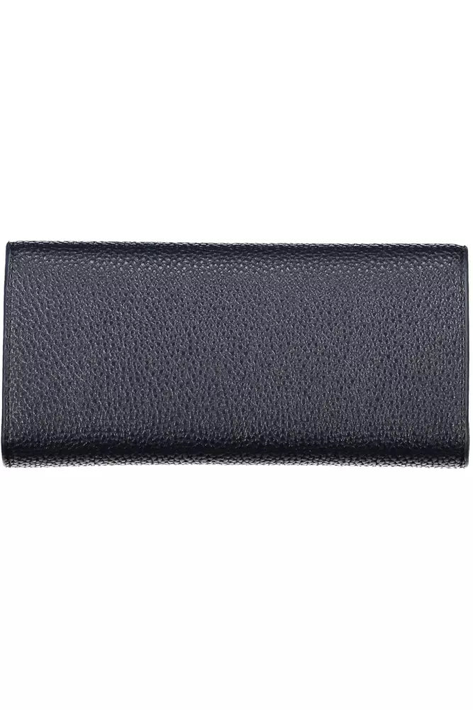 Tommy Hilfiger Blue Polyethylene Women Wallet - Ora And Co.