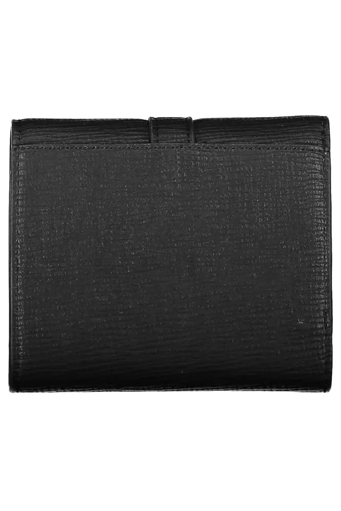 Tommy Hilfiger Black Polyethylene Women Wallet - Ora And Co.