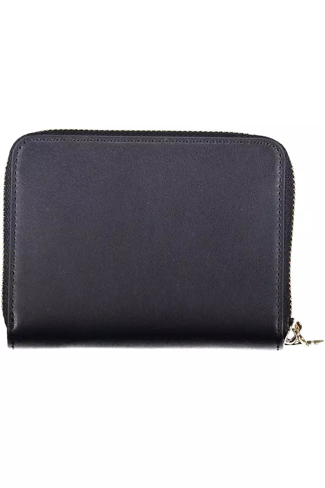 Tommy Hilfiger Blue Polyethylene Women Wallet - Ora And Co.