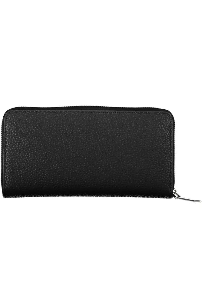 Calvin Klein Black Polyester Women Wallet - Ora And Co.