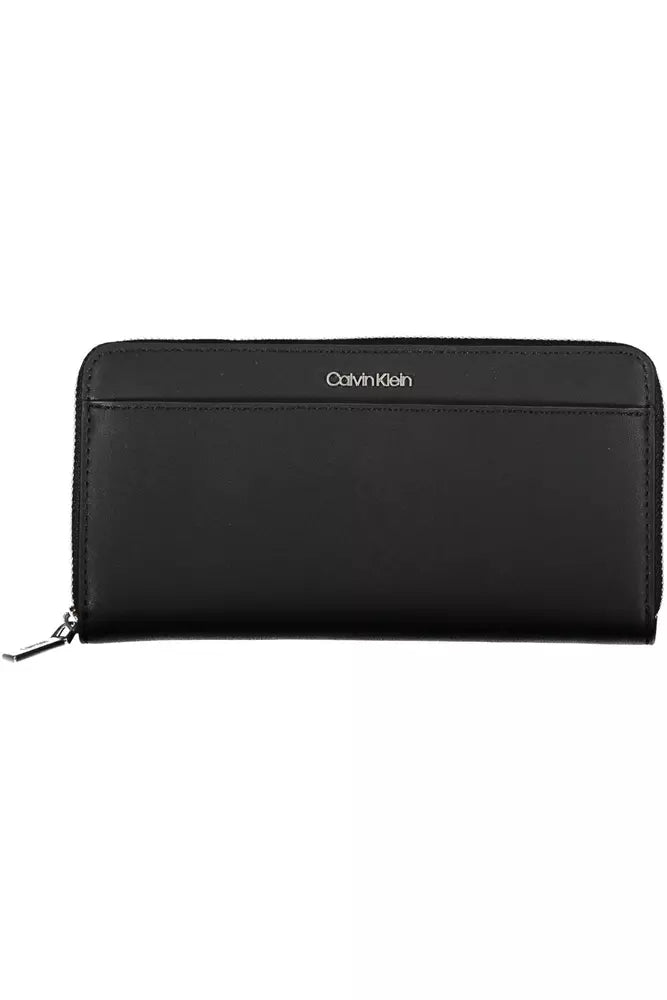 Calvin Klein Black Polyethylene Women Wallet - Ora And Co.