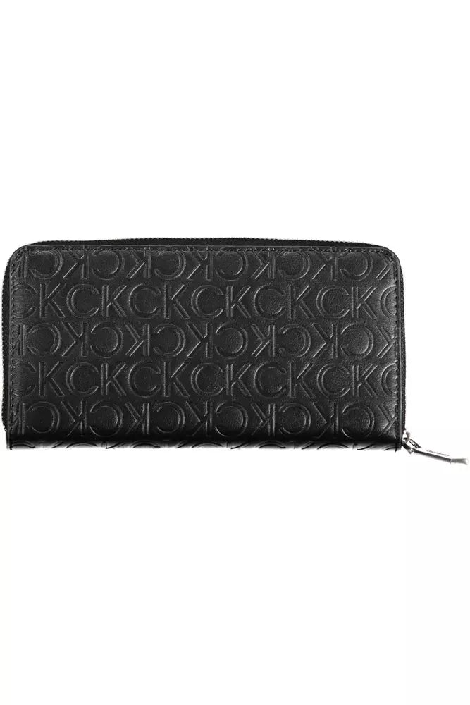 Calvin Klein Black Polyethylene Women Wallet - Ora And Co.