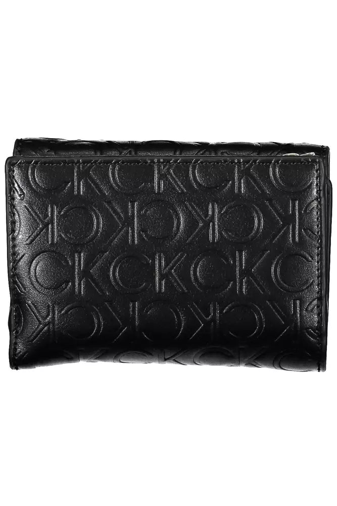 Calvin Klein Black Polyethylene Women Wallet - Ora And Co.