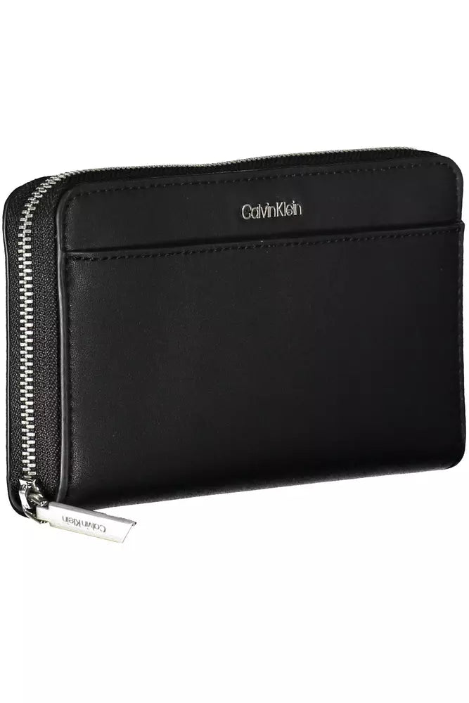 Calvin Klein Black Polyethylene Women Wallet - Ora And Co.