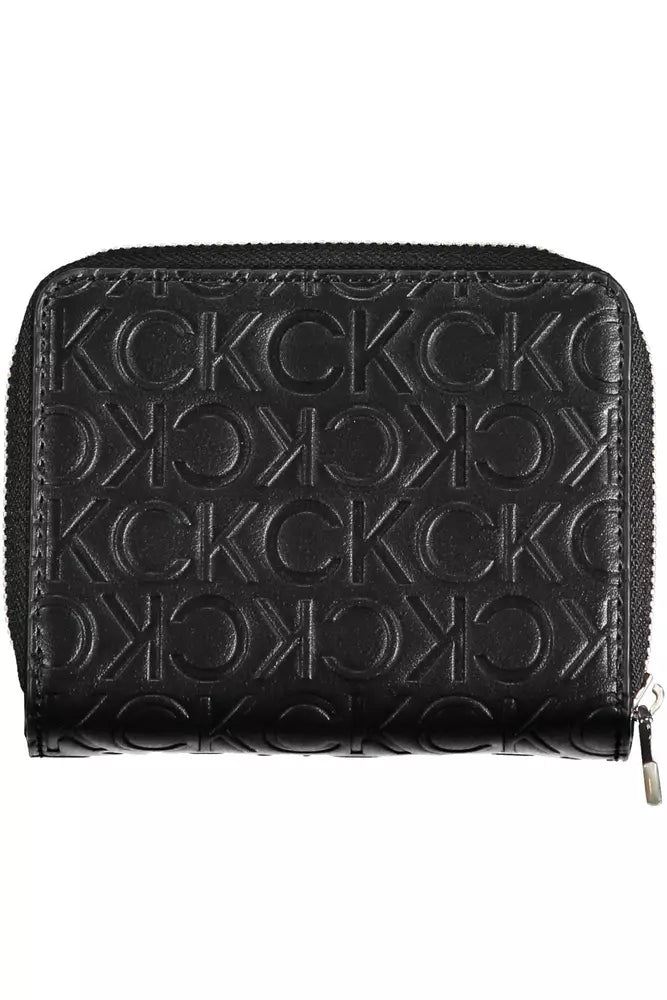 Calvin Klein Black Polyethylene Women Wallet - Ora And Co.