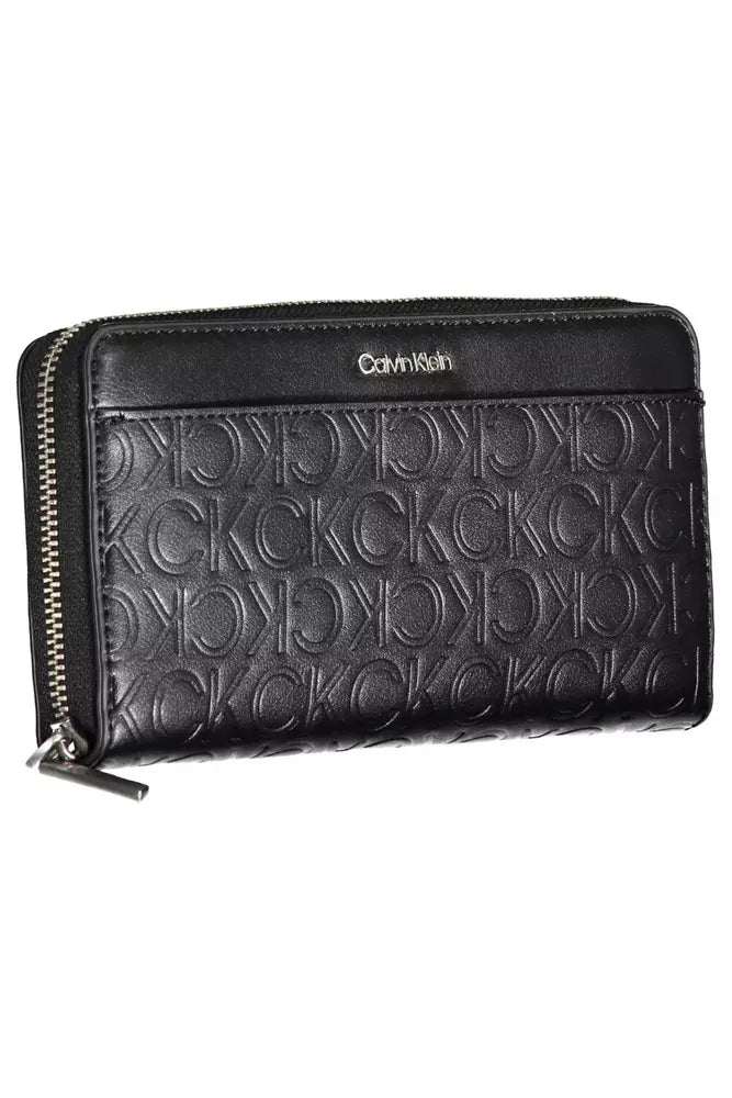 Calvin Klein Black Polyethylene Women Wallet - Ora And Co.