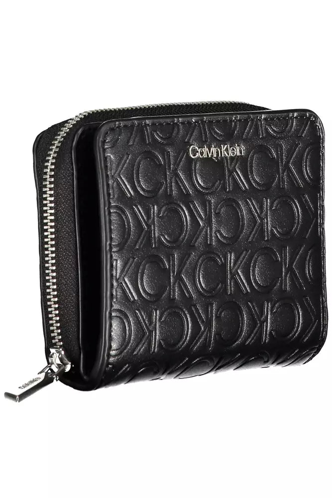 Calvin Klein Black Polyethylene Women Wallet - Ora And Co.