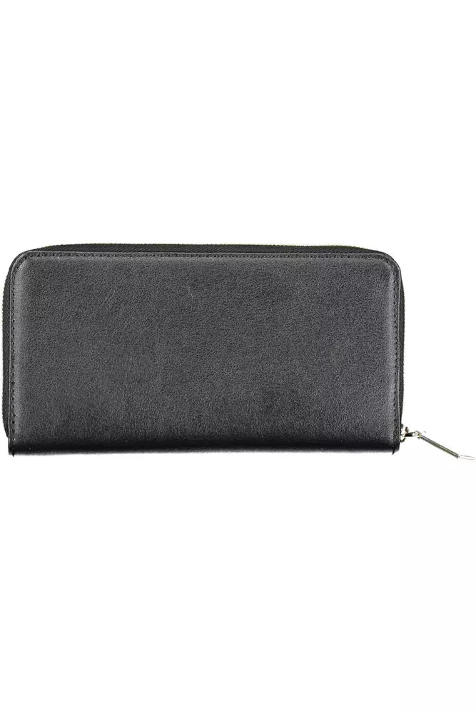 Calvin Klein Black Polyvinylchloride Women Wallet - Ora And Co.