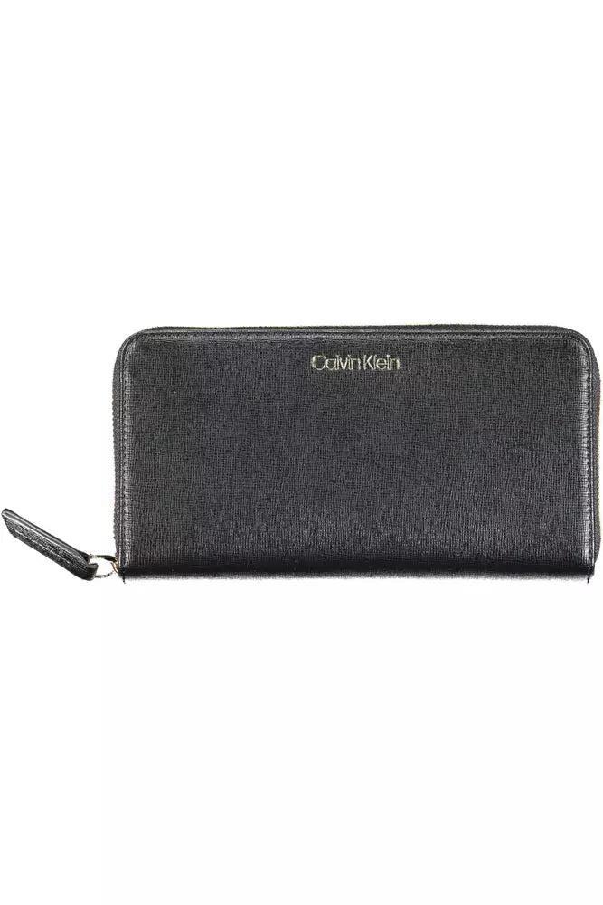 Calvin Klein Black Polyethylene Women Wallet - Ora And Co.