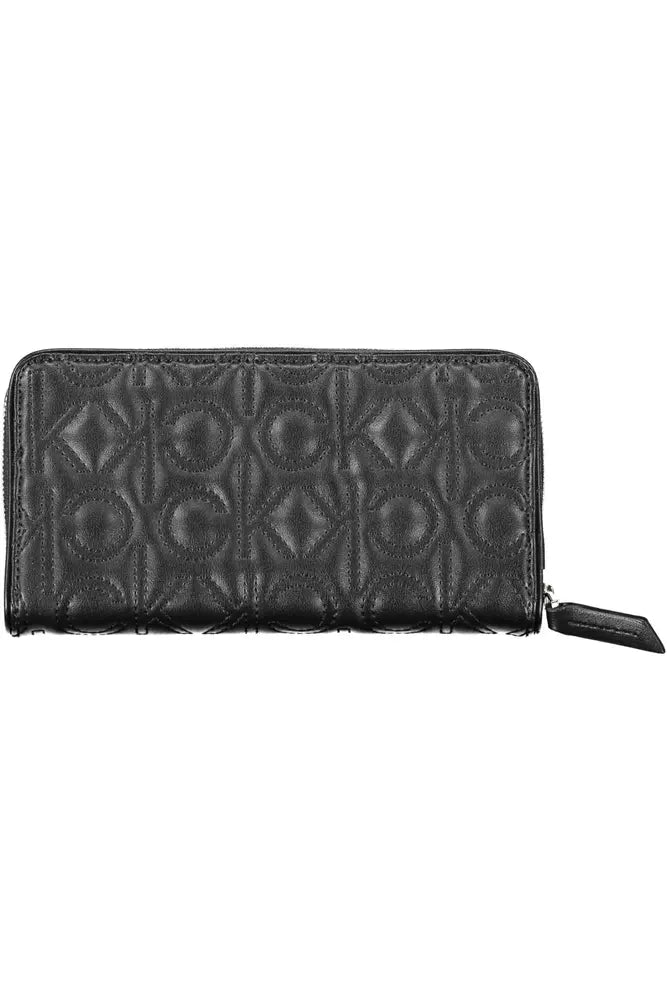 Calvin Klein Black Polyethylene Women Wallet - Ora And Co.