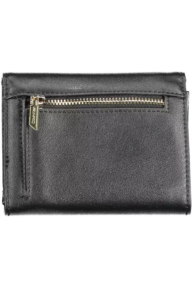 Calvin Klein Black Polyethylene Women Wallet - Ora And Co.