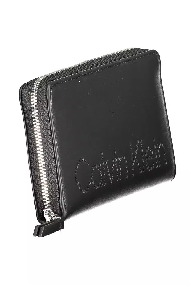 Calvin Klein Black Polyethylene Women Wallet - Ora And Co.