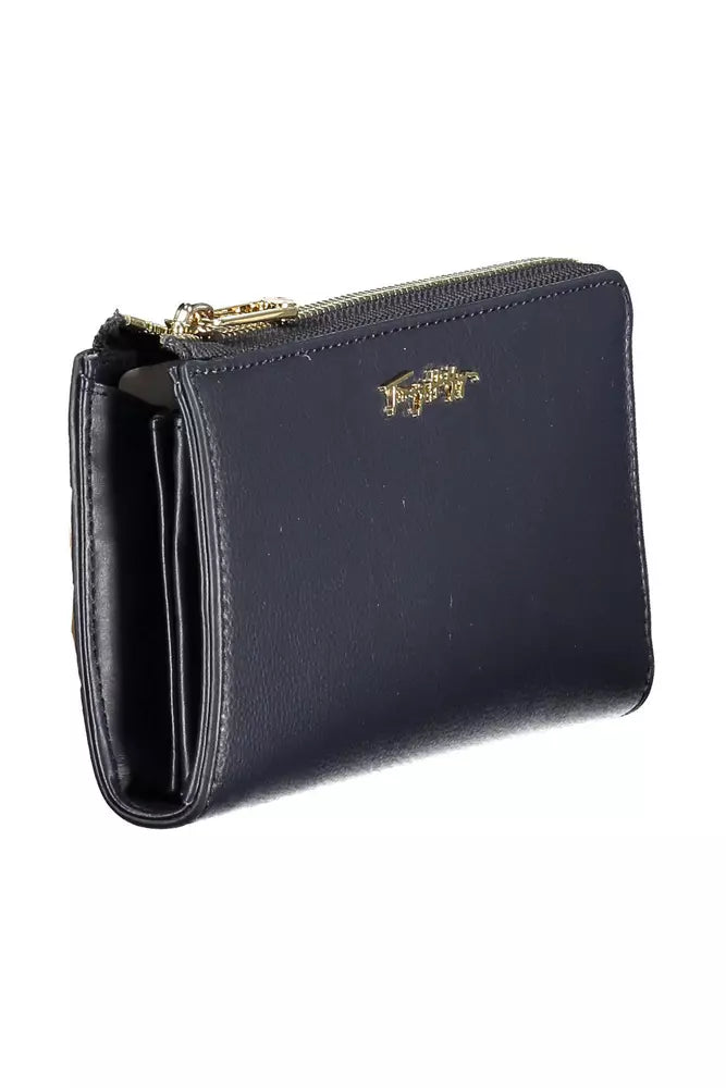 Tommy Hilfiger Blue Polyethylene Women Wallet - Ora And Co.