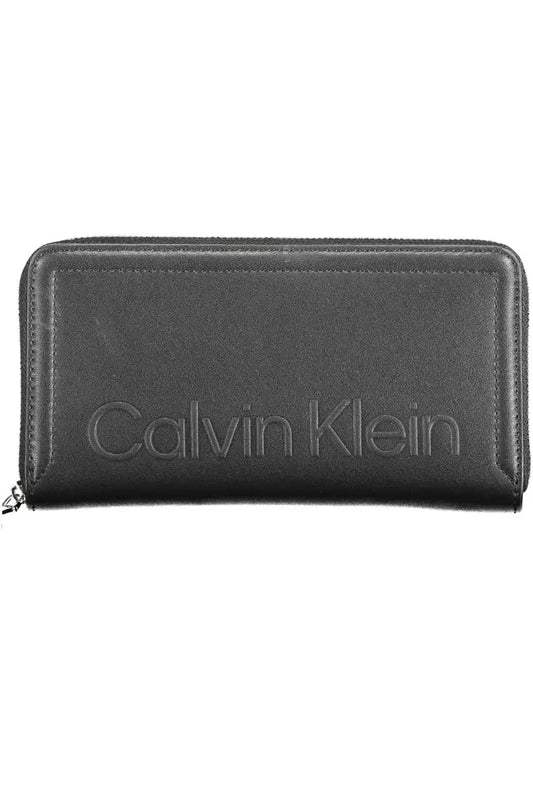 Calvin Klein Black Polyethylene Women Wallet - Ora And Co.