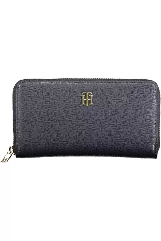 Tommy Hilfiger Blue Polyethylene Women Wallet - Ora And Co.