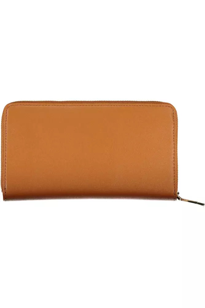 Calvin Klein Brown Polyethylene Women Wallet - Ora And Co.