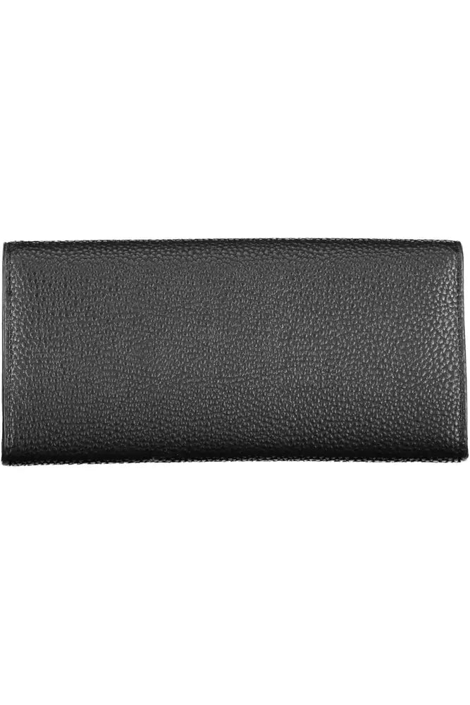 Tommy Hilfiger Black Polyethylene Women Wallet - Ora And Co.